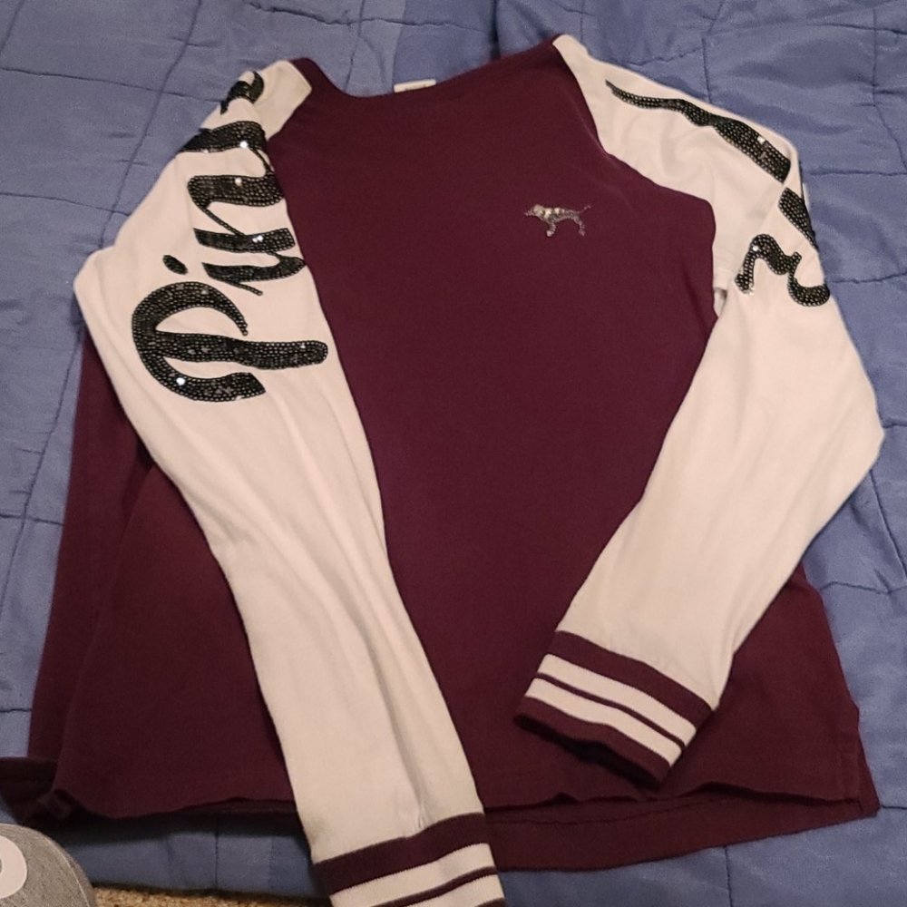 Pink long sleeve size XS
